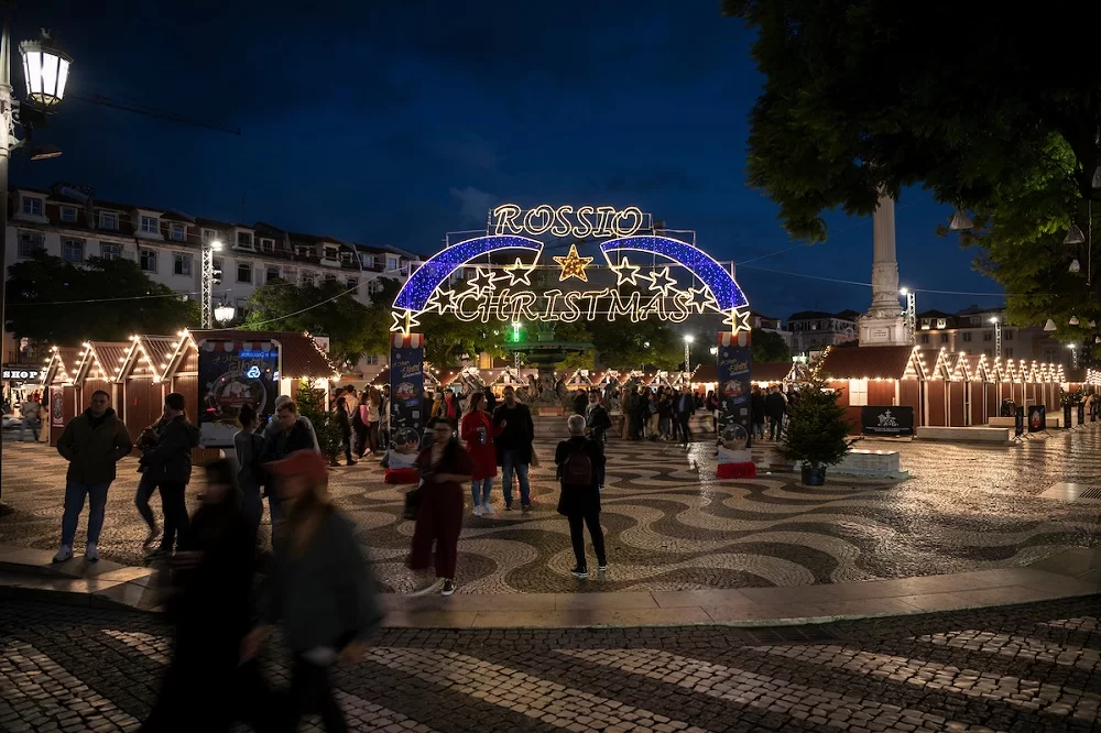 Portugal events 24–30 November 2025 – Christmas market in Rossio, Lisbon