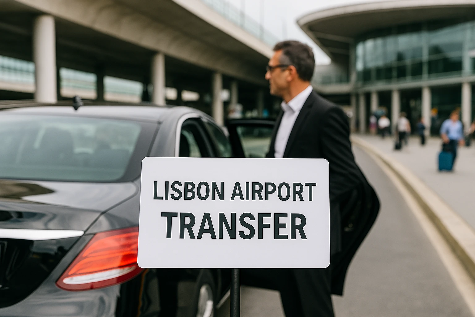 how to book a private transfer from Lisbon Airport step by step