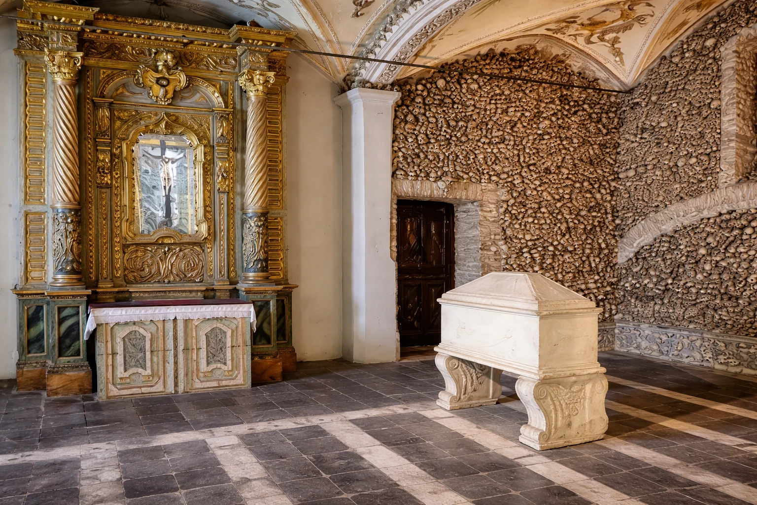 Chapel of Bones (Capela dos Ossos) — Evora