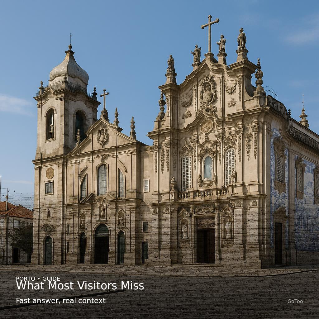 Exploring the Azulejo Panel on Igreja do Carmo in Porto — What is the azulejo panel on Igreja do Carmo in Porto? — with overlay text ...