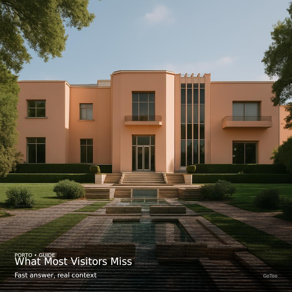 Exploring the Serralves Museum in Porto