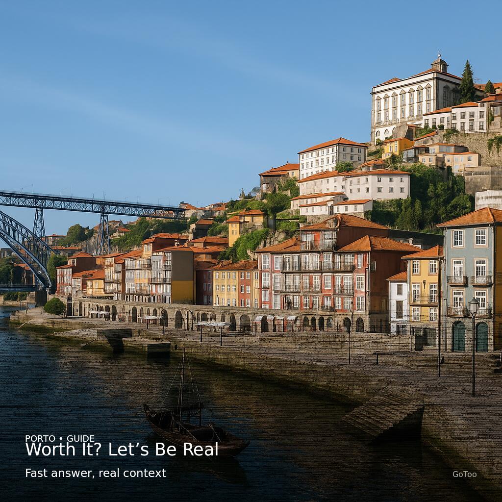 Why Ribeira is Porto’s Most Iconic Neighborhood — Why is Ribeira Porto's most iconic neighborhood? — with overlay text "Worth I...