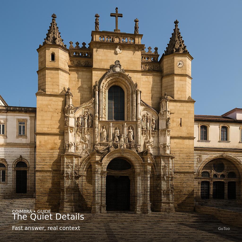 The Historical Importance of Santa Cruz Monastery in Portuguese History — Why is Santa Cruz Monastery important in Portuguese history? ...
