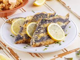 Peixe Espada Frito — Nazare