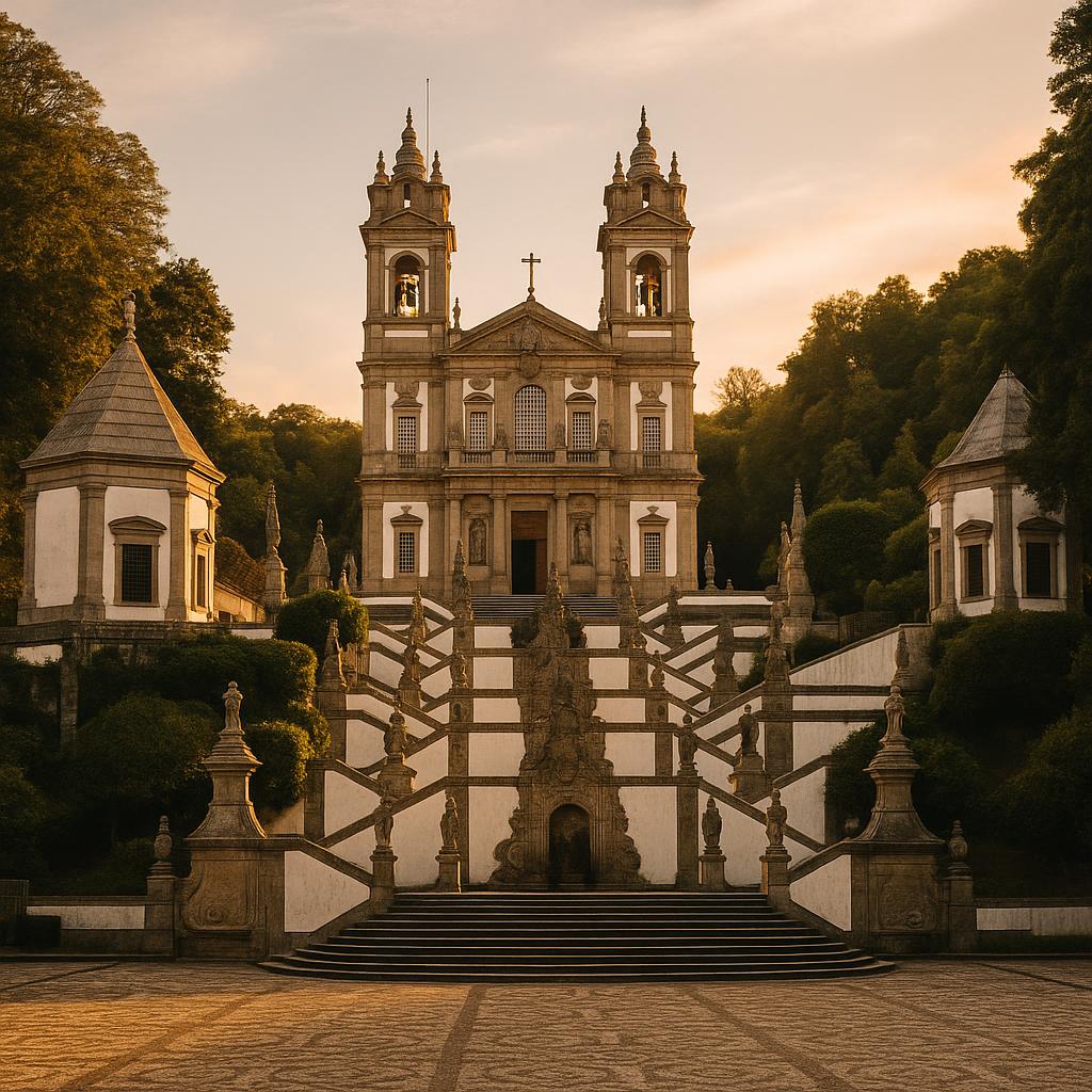 Bom Jesus do Monte Braga itinerary — illustrative image of Porto