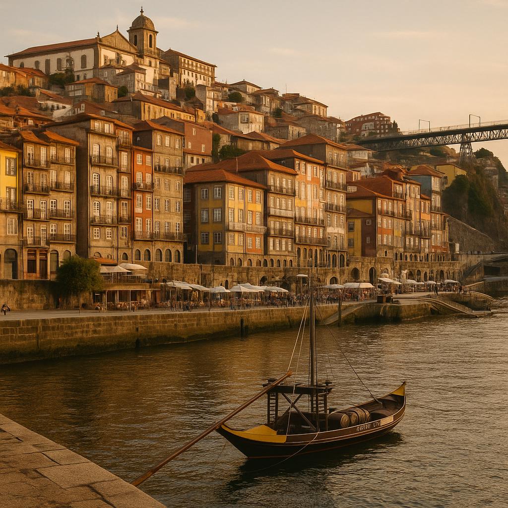 Ribeira District Porto itinerary — illustrative image of Douro