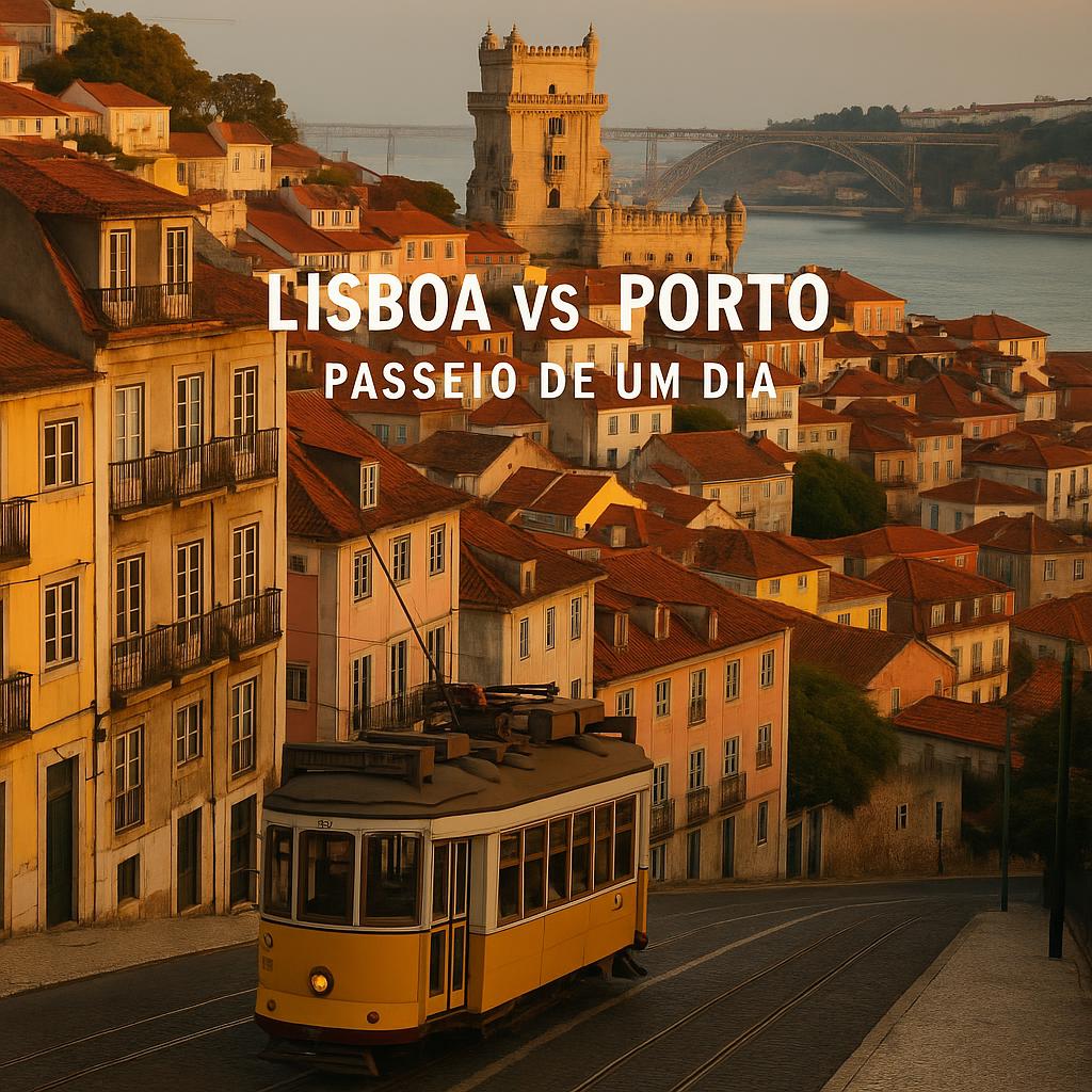 Lisboa vs Porto passeio de um dia — illustrative image of Lisbon