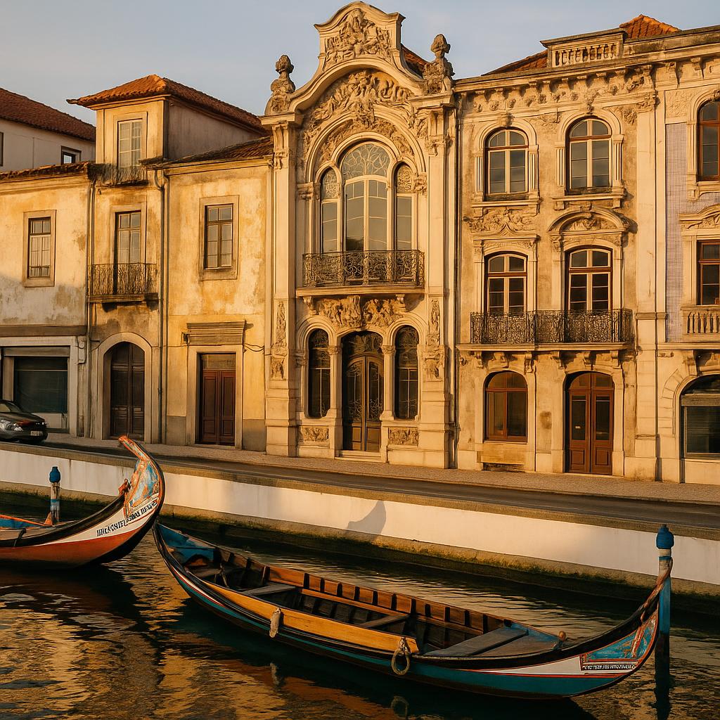 Porquê que Aveiro é famosa pela Arquitetura Arte Nova?