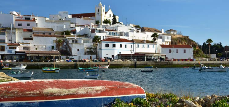 Riverfront of Ferragudo — Ferragudo