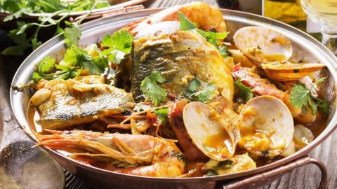 Cataplana de peixe — Ferragudo
