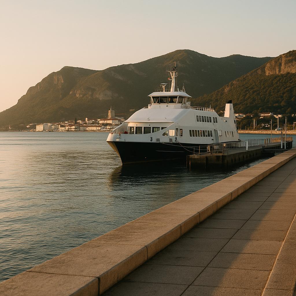 Troia Peninsula Setúbal transport — illustrative image of Setubal