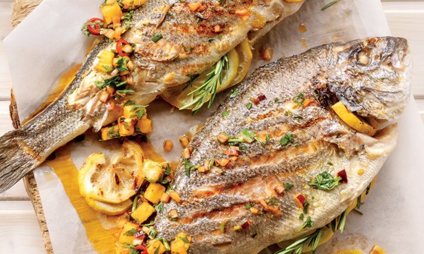 Peixe grelhado — Cascais