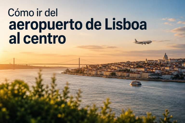 Cómo ir del aeropuerto de Lisboa al centro.