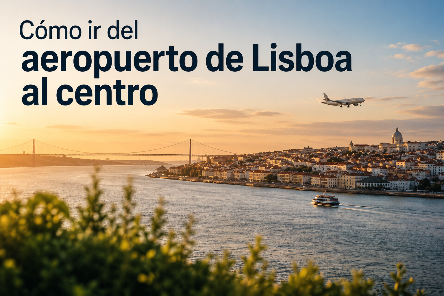 Cómo ir del aeropuerto de Lisboa al centro.