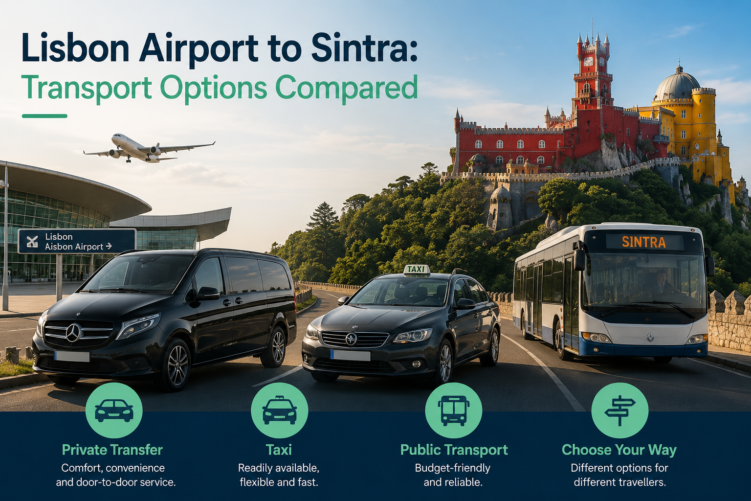 Lisbon Airport to Sintra: Transport Options Compared | GoToo