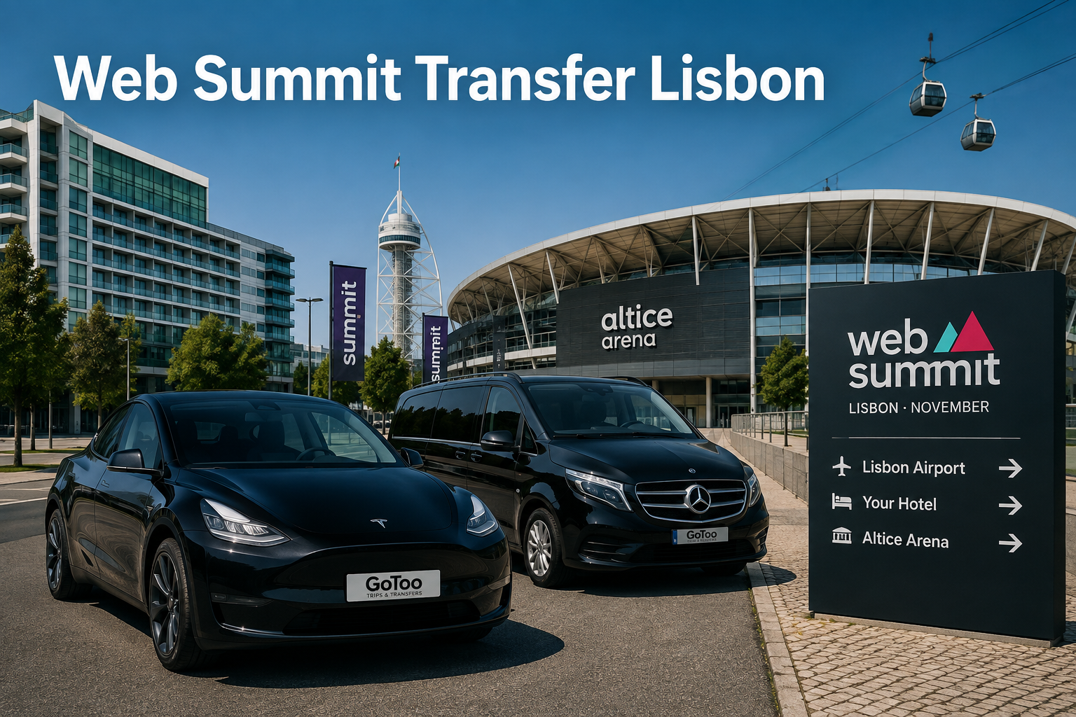 web summit transfer lisbon