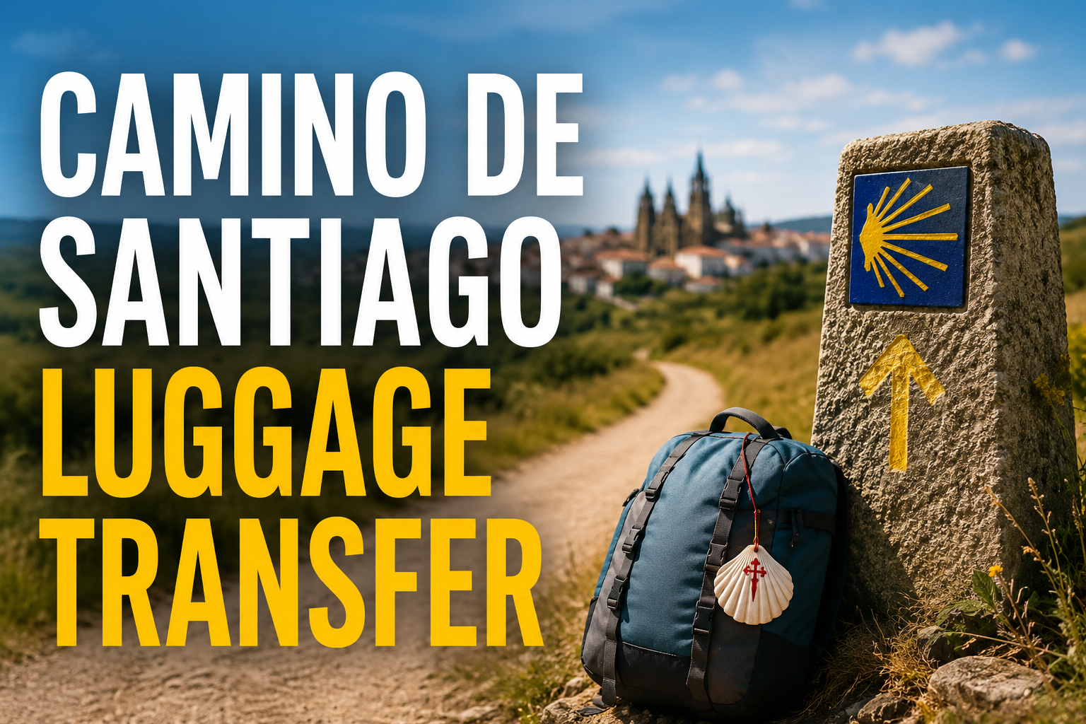 camino de santiago luggage transfer